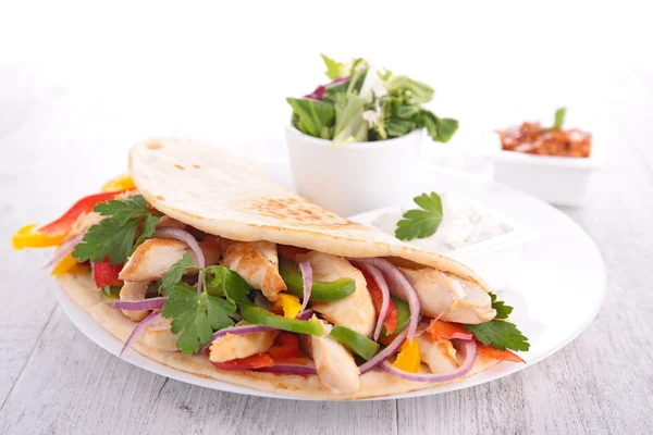 Fajita fresca — Fotografia de Stock