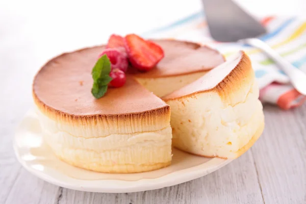 Bolo de queijo — Fotografia de Stock