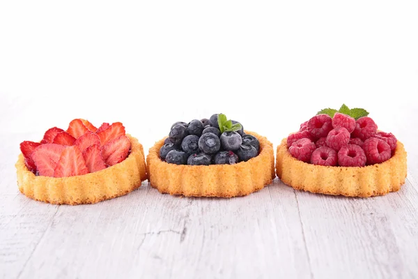 Tortas de frutas — Foto de Stock