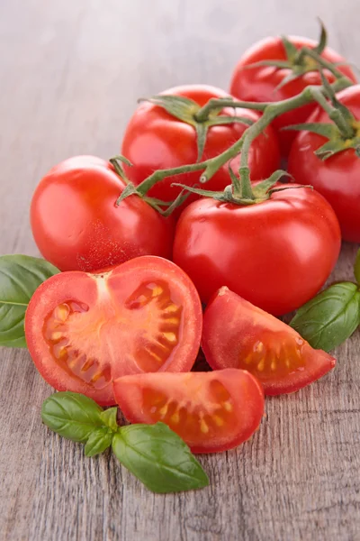 Tomate et basilic — Photo