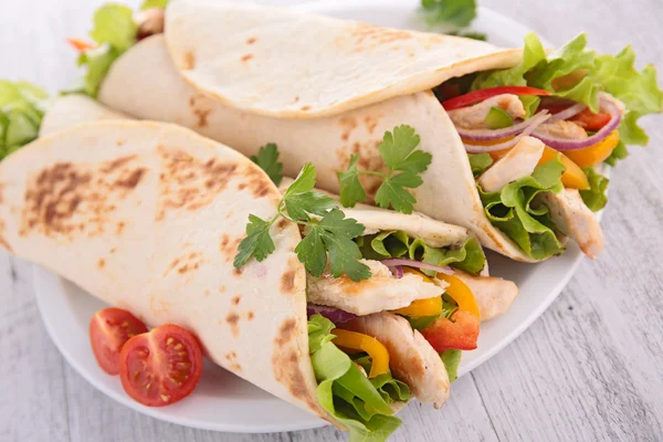 Tortilla wrap — Stock Photo, Image