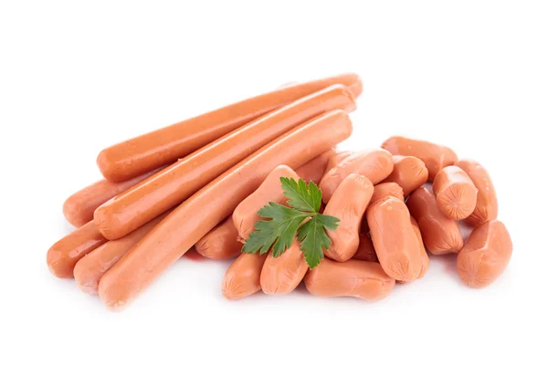 Sausage isolated — Stock Photo, Image