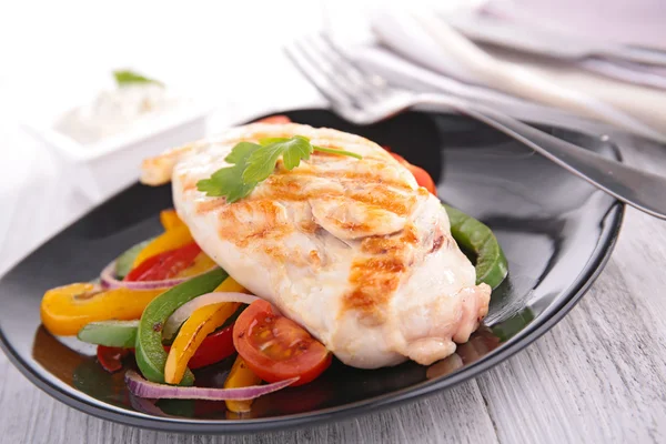 Grilled chicken breast — Stock Photo, Image