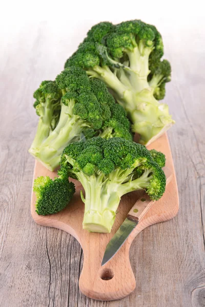 Caçarola com brócolis — Fotografia de Stock
