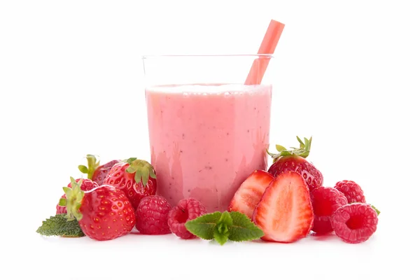 Çilekli Smoothie — Stok fotoğraf