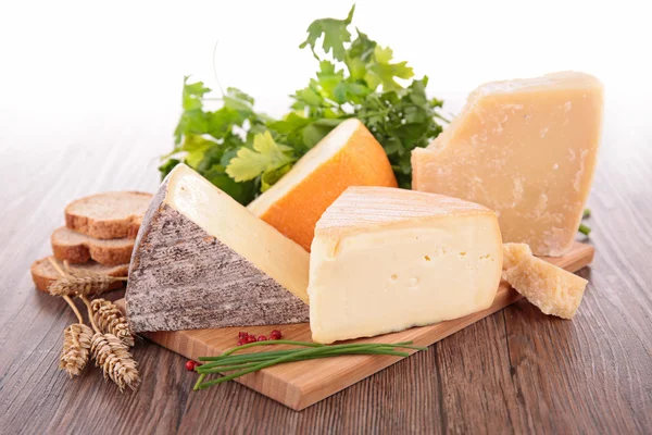 Assortment of cheese — Stock Photo, Image