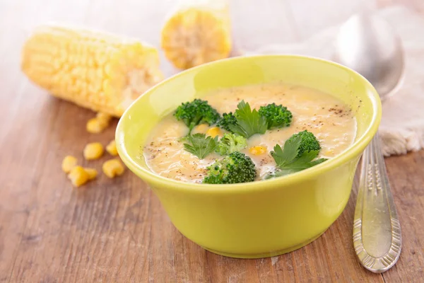 Corn soup — Stock Image Corn soup Stock Picture