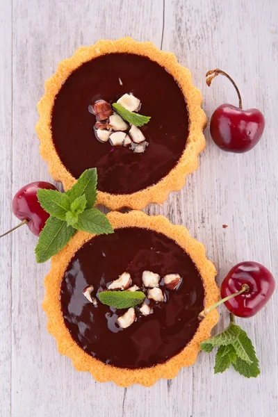 Chocolade taart — Stockfoto