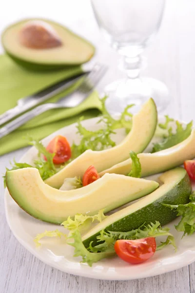 Verse avocadotaze avokado — Stok fotoğraf