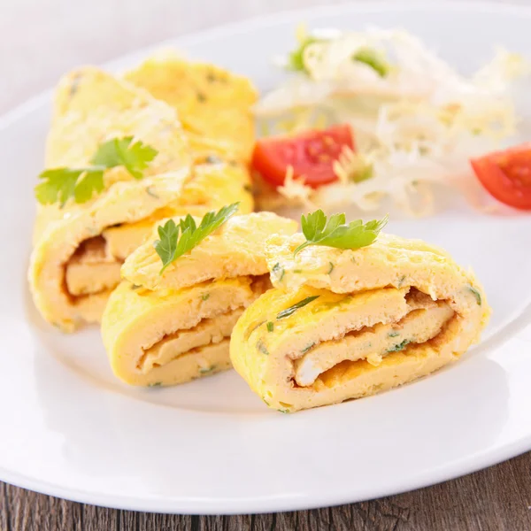 Omelette savoureuse — Photo