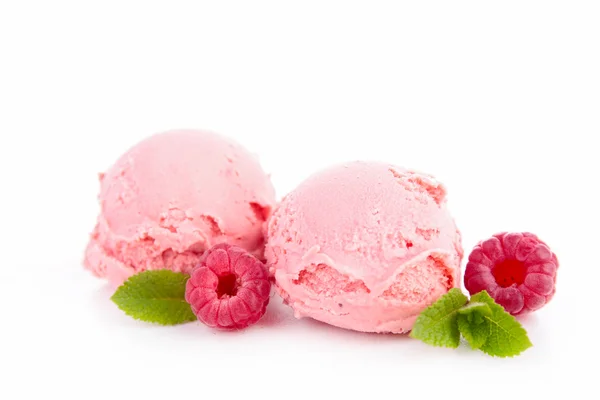 野莓冰淇淋 — 图库照片