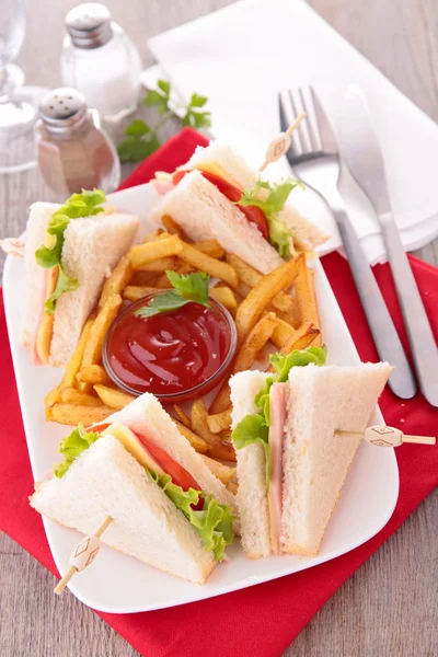 Club sandwich — Stock Photo, Image