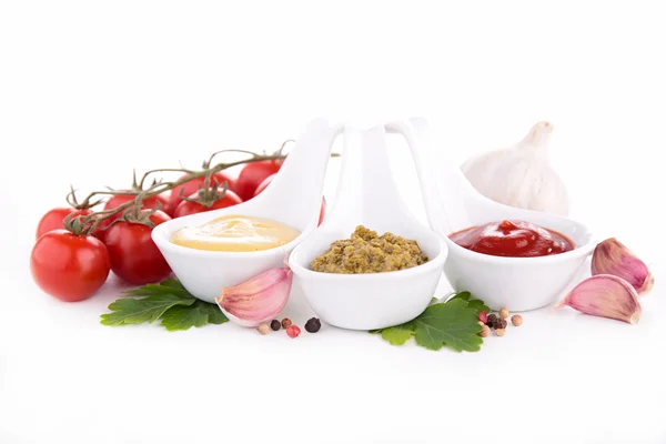 Assortment of sauce — Stock Photo, Image