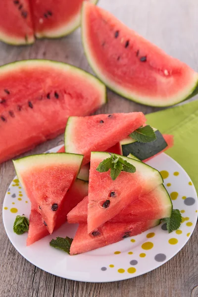 Sliced watermelon — Stock Photo, Image