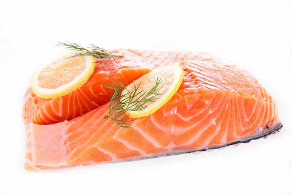 Raw salmon — Stock Photo, Image