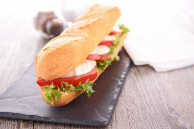 sandviç yakın çekim