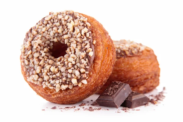 Chocolate donuts — Stock Photo, Image