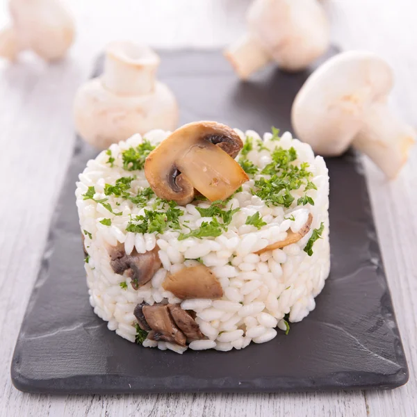 Risotto with mushroom — Stock Photo, Image