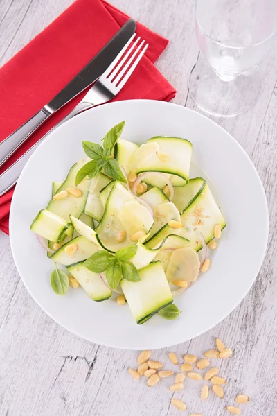 Zucchini salad — Stock Photo, Image