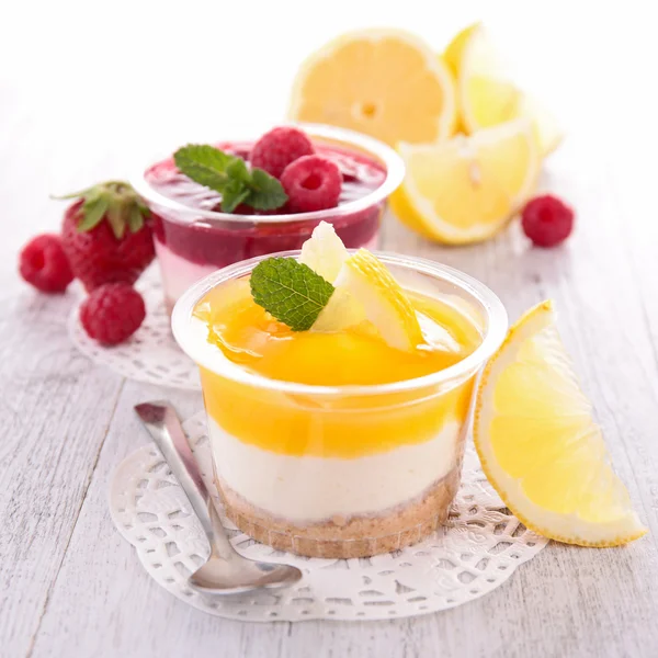 Fruit desserts — Stock Photo, Image