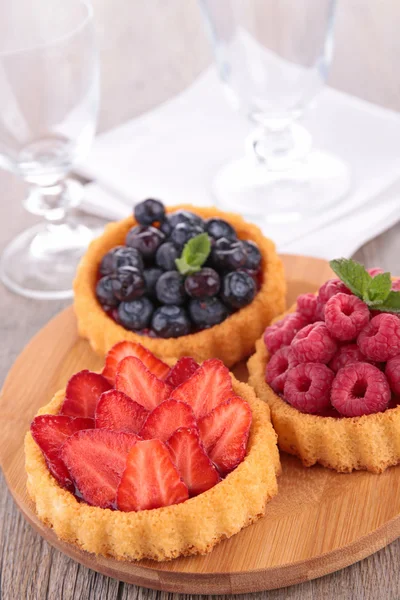 Fruchtkuchen — Stockfoto