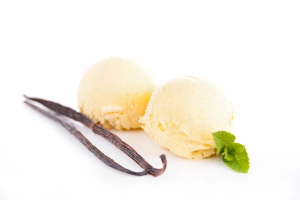 Gelato alla vaniglia — Foto Stock