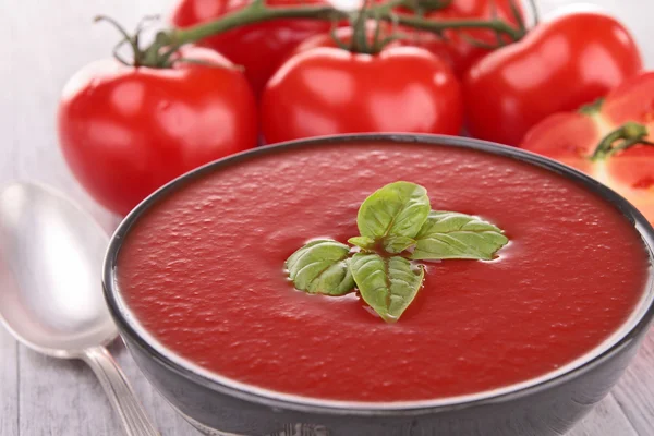 Tomato soup — Stock Photo, Image