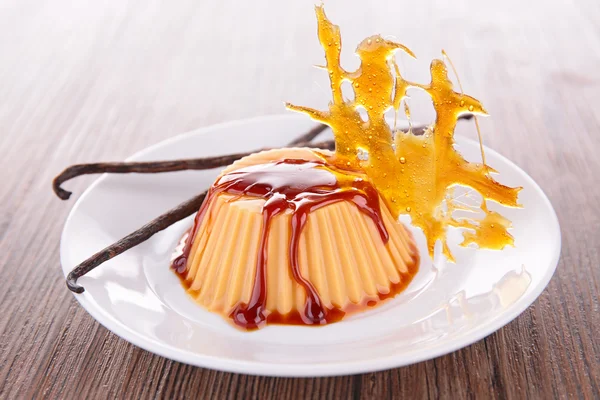 Postre de caramelo — Foto de Stock