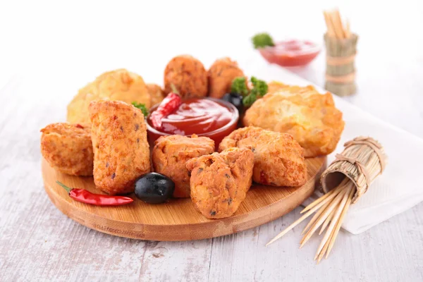 Assortment of appetizers — Stock Photo, Image