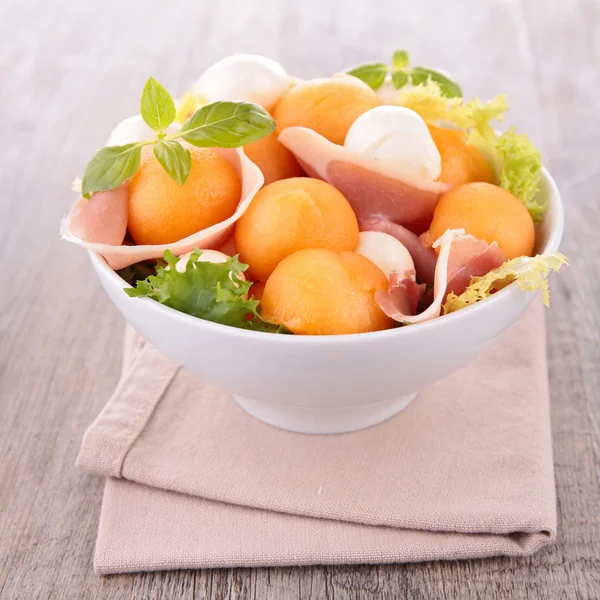 Salada de melão — Fotografia de Stock