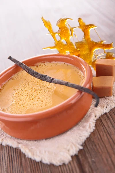 Postre de caramelo — Foto de Stock