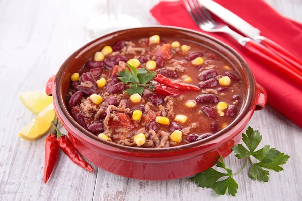 Chili con carne — Photo