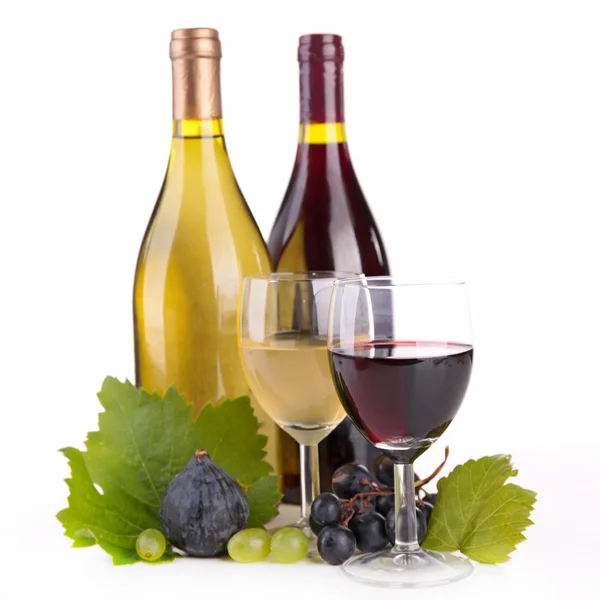 Bor és szőlő — Stock Fotó