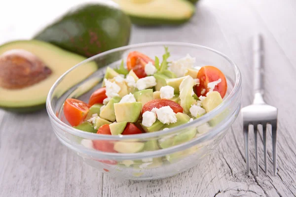 Salada de abacate — Fotografia de Stock