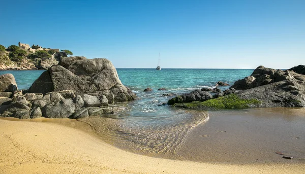 Piękny Krajobraz Plaży — Zdjęcie stockowe