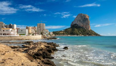İspanya 'da Calp - Deniz Akdeniz
