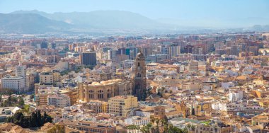 İspanya 'nın güzel şehri Malaga, Endülüs