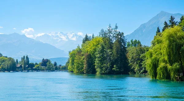 Switzerland Lake Alps Mountain —  Fotos de Stock