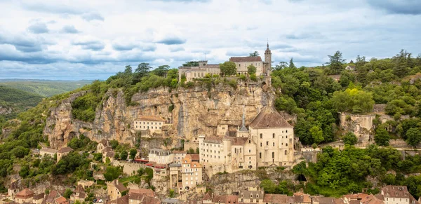 Vista Rocamadour Francia — Foto de Stock