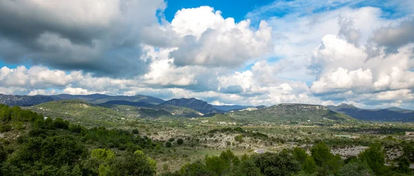 Piemont Cevennole Cevennes Panorama Landscape Cevennes Mountain Background — Stock Photo, Image