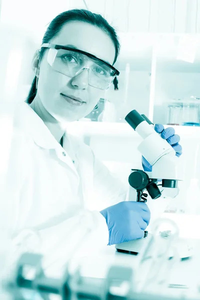 Scientist working at the laboratory — Stock Photo, Image