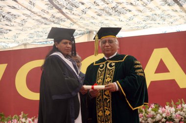 Annual Convocation 2013, held at Valika Ground in Karachi