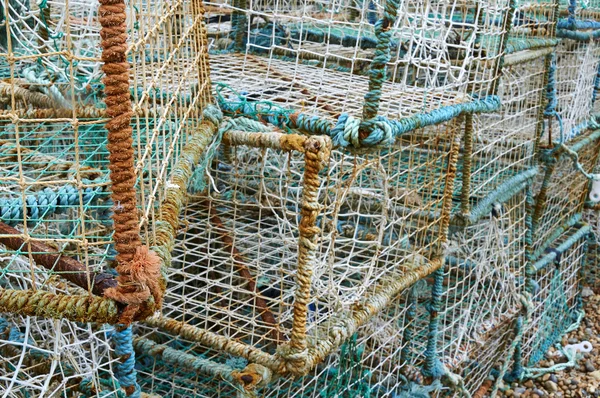 Lobster pot Stock Image