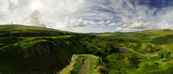 Skotska högländerna panorama — Stockfoto