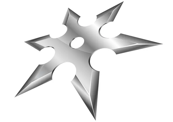 Shuriken. — Vector de stock