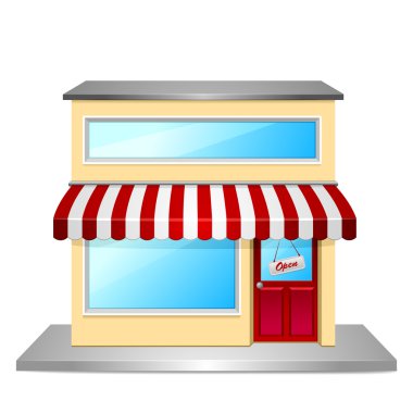 Store front clipart