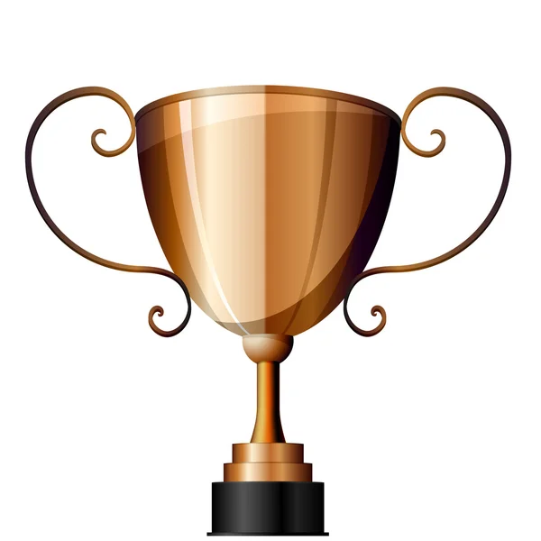 Bronze Trophy — Stockvector