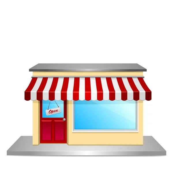 Storefront — Stock Vector