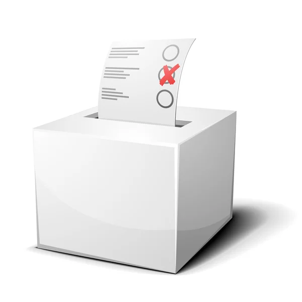 Caixa de voto —  Vetores de Stock