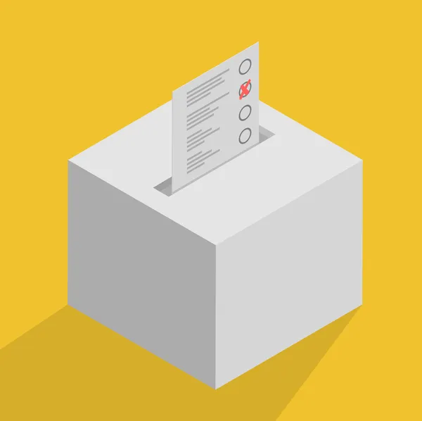 Πλαίσιο ψηφοδελτίου — Διανυσματικό Αρχείο